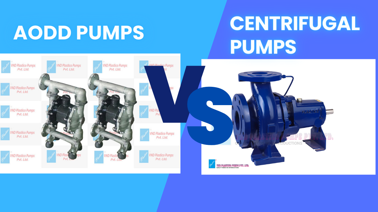 AODD Pumps vs. Centrifugal Pumps: Which One is Right for You?